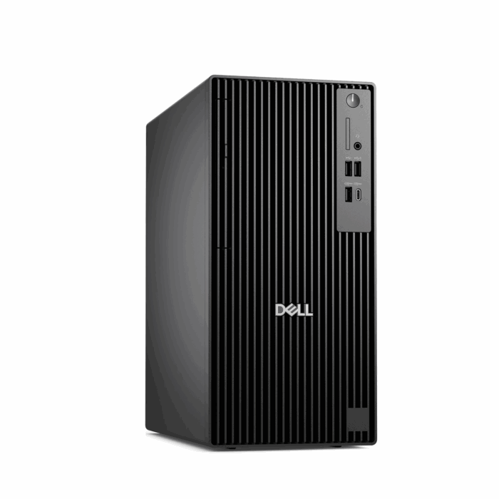 Dell Pro Tower QCT1250, Intel Core Ultra 5-235 vPro, 8GB DDR5, 1TB SSD, 8x DVD+-RW 9.5mm Slimline ODD, USB Optical Mouse, Wired Keyboard, No OS - Image 1