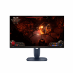 Alienware 27 Gaming Monitor - AW2725DM, 27 inch, 2560 x 1440 QHD at 180Hz, HDMI Port, DP Port, USB-A Port, USB-B Port, Power Cable, DP Cable, HDMI Cable, USB-A to B Cable