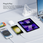 Unitek 10 Port Charging Station, USB-A, 60W, White