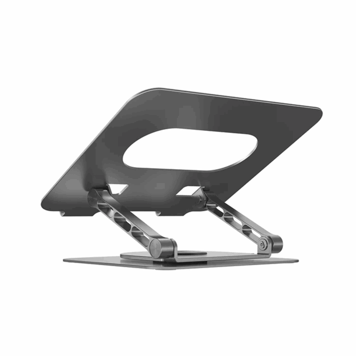 Unitek Adjustable Laptop Stand with 360° Rotating Base - Space Grey - Image 5
