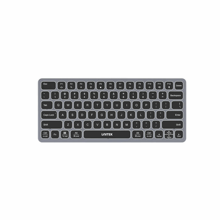 Unitek 9-in-1 USB-C Keyboard Hub, USB-A, USB-C, HDMI, SD & Micro SD card reader, Audio - Space Grey - Image 6