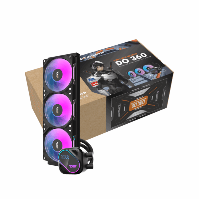 Darkflash DO360 BLACK Liquid CPU Cooler - Хөргүүр - Image 4