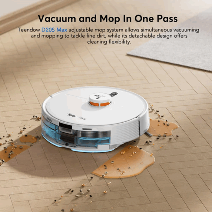 Teendow D20S MAX+ Robot Vacuum Cleaner - Image 4