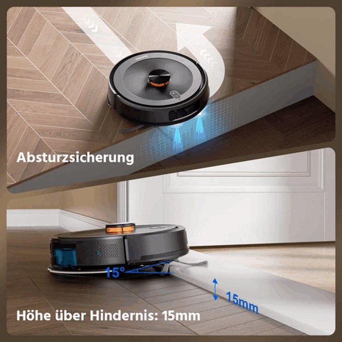 Teendow D10S MAX 2-in-1 Robot Vacuum Cleaner - Image 5