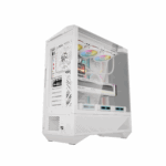 Darkflash DY460 WHITE with 4 INF34 ARGB FAN PC Case - Компьютерын кейс - Image 3