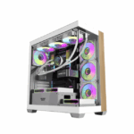 Darkflash DS900W WHITE with 7 INF24T ARGB FAN PC Case - Компьютерын кейс