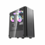Darkflash DK353 BLACK with 4 CL6 ARGB FAN PC Case - Компьютерын кейс