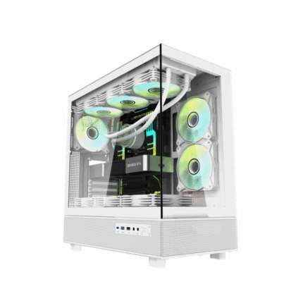 Darkflash DPX90 WHITE with 3 C7 ARGB FAN PC Case - Компьютерын кейс