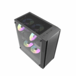Darkflash DK353 BLACK with 4 CL6 ARGB FAN PC Case - Компьютерын кейс - Image 3