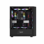 Darkflash DK353 BLACK with 4 CL6 ARGB FAN PC Case - Компьютерын кейс - Image 4