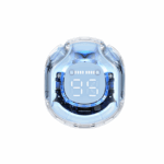 Acefast TWS T8 Crystal Color Bluetooth Earbuds, Ice Blue - Image 2
