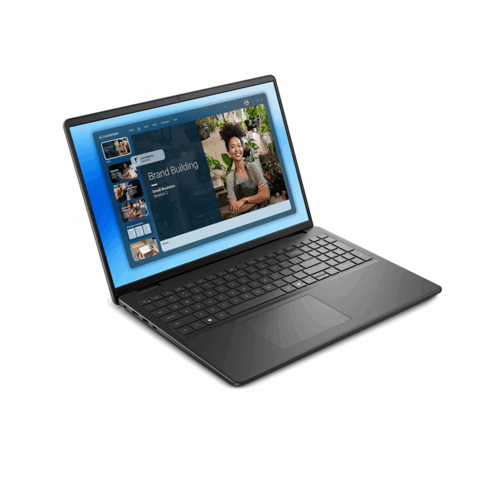 Dell 16 DC16250 Intel Core 7-150U, 16 inch, 16GB (2x8GB) DDR5, 1TB SSD, Win 11 Home, MS Office Home 2024 +MS 365 Basic 1 year, McAfee LiveSafe 1-year (5-device), Dell 14-16 EcoLoop Backpack - Carbon Black - Image 3