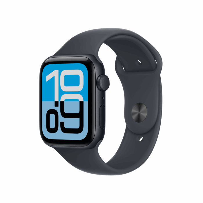 Apple Watch SE 3, 40mm, GPS, Midnight Aluminium Case with Midnight Sport Band - ML - Image 1