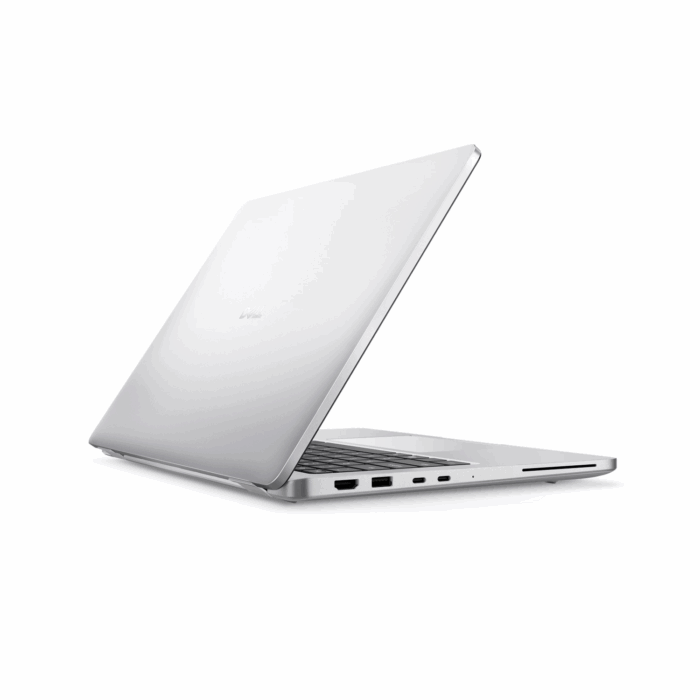 Dell Pro 14 Plus PB14250, Intel Core Ultra 7-265U vPro, 14 inch, 8GB DDR5, 512GB SSD, 3-Cell 55Wh, English US backlit Copilot key keyboard, ExpressCharge Capable, Dell 14-16 EcoLoop Backpack, No OS - Platinium Silver - Image 4