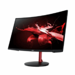 Acer Nitro Curved Gaming Monitor, 27 inch, FHD 1920x1080 at 180Hz, DP Port, HDMI Port with HDMI Cable - Image 3