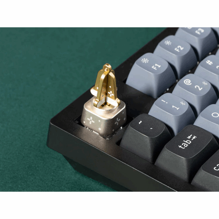 Keychron Christmas Bell Aluminum Alloy Artisan Keycap, AT-56 - Image 2