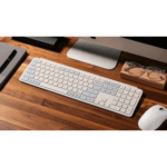 Keychron B6 Pro Ultra-Slim Wireless Keyboard - Retro Blue - Image 2
