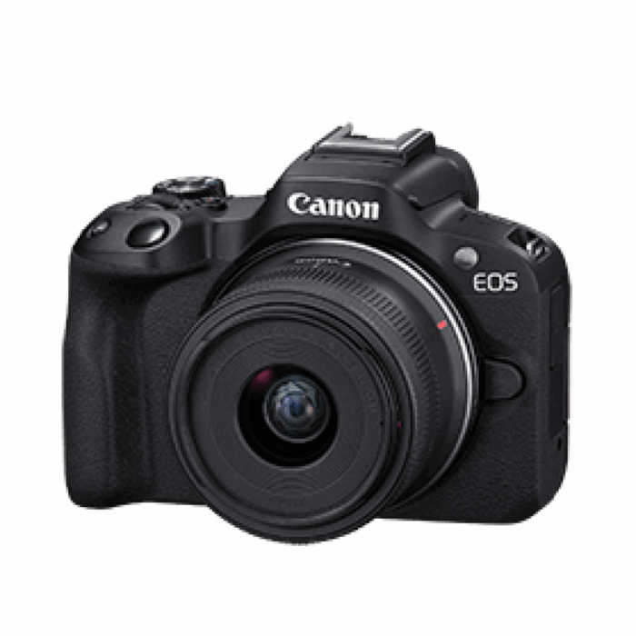 Canon EOS R50 Black, RF-S18-45mm IS STM, DIGIC X, 24.2MP, ISO Speed 100-32000, LP-E17 Battery, Wi-Fi, Bluetooth - Image 2