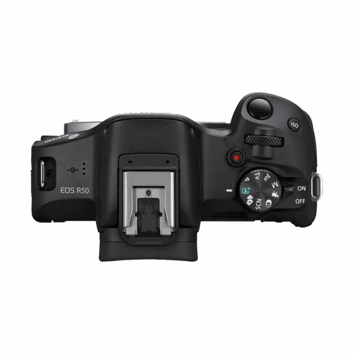 Canon EOS R50 Black, RF-S18-45mm IS STM, DIGIC X, 24.2MP, ISO Speed 100-32000, LP-E17 Battery, Wi-Fi, Bluetooth - Image 4