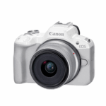 Canon EOS R50, RF-S18-45mm IS STM, DIGIC X, APS-C CMOS, 24.2MP, ISO 100-32000, 15fps, 4K@30fps, White - Image 2