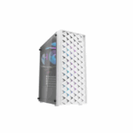 Darkflash DK351 With 4ARGB PC Case (White) - Компьютерын кейс