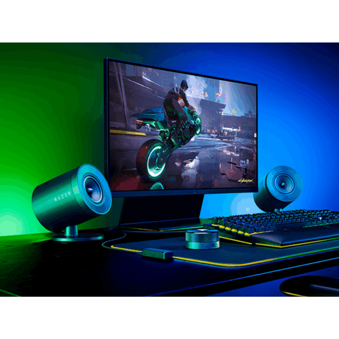 Razer Nommo V2 Pro - Full-Range 2.1, PC Gaming Speakers with Wireless Subwoofer - Image 5