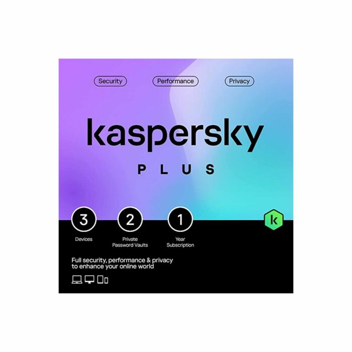 Kaspersky Plus Advanced Security, 3 төхөөрөмж, 1 жилийн хугацаатай - Image 1