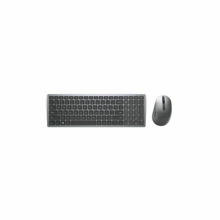 Dell Multi-Device Wireless Keyboard and Mouse Combo, KM7120W - Titan Gray - Image 1