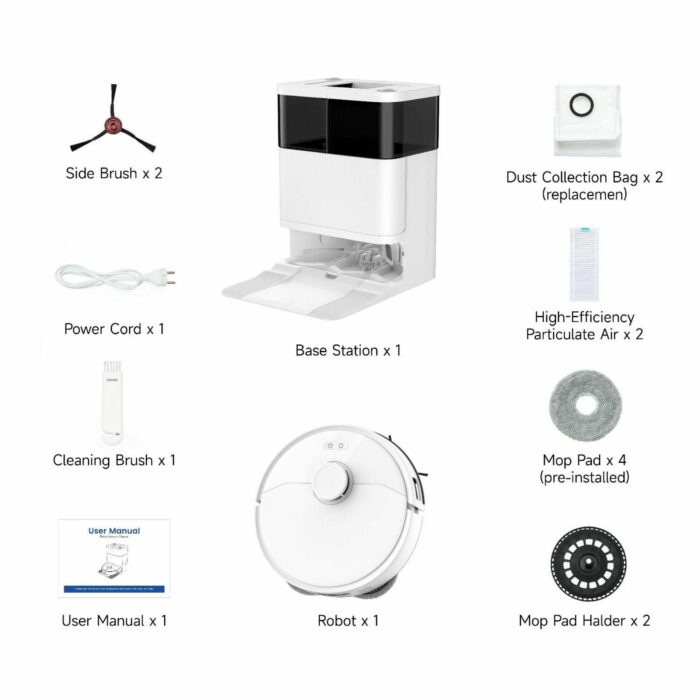 Teendow D63S Ultra Robot Vacuum Cleaner - Image 2